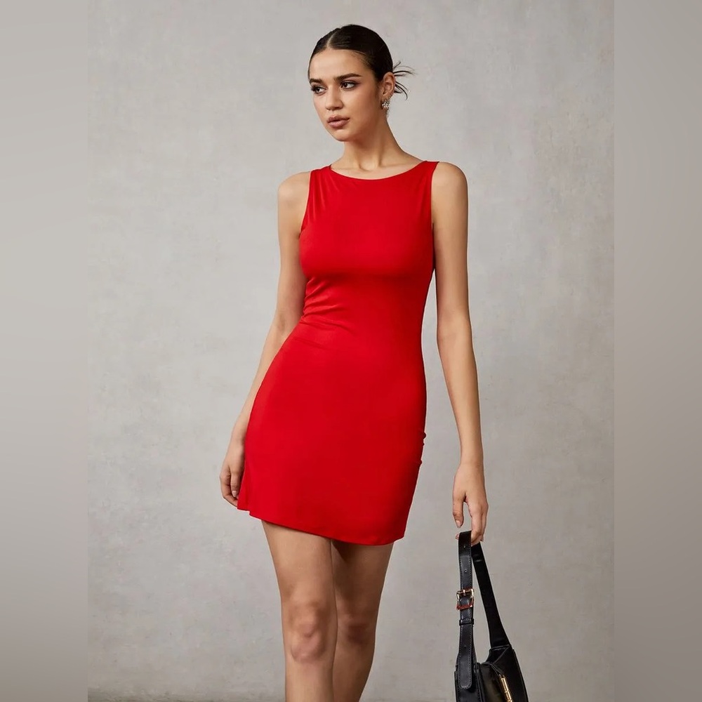NWT Commense Red Mini Dress Size XSmall